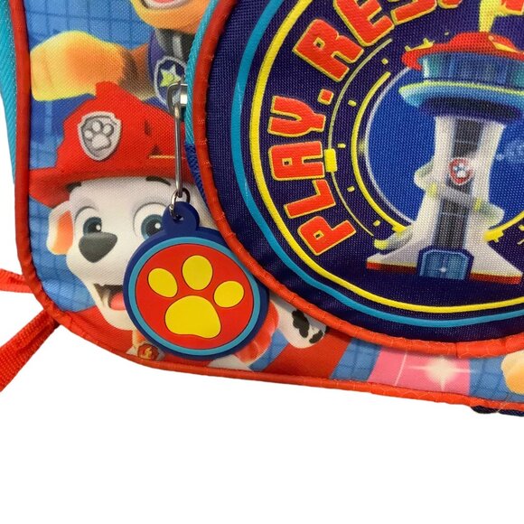 Paw Patrol Lunch Box Play Rescue Repeat Soft 10" x 3.5" x 8"  Nickelodeon Viacom - Picture 3 of 10